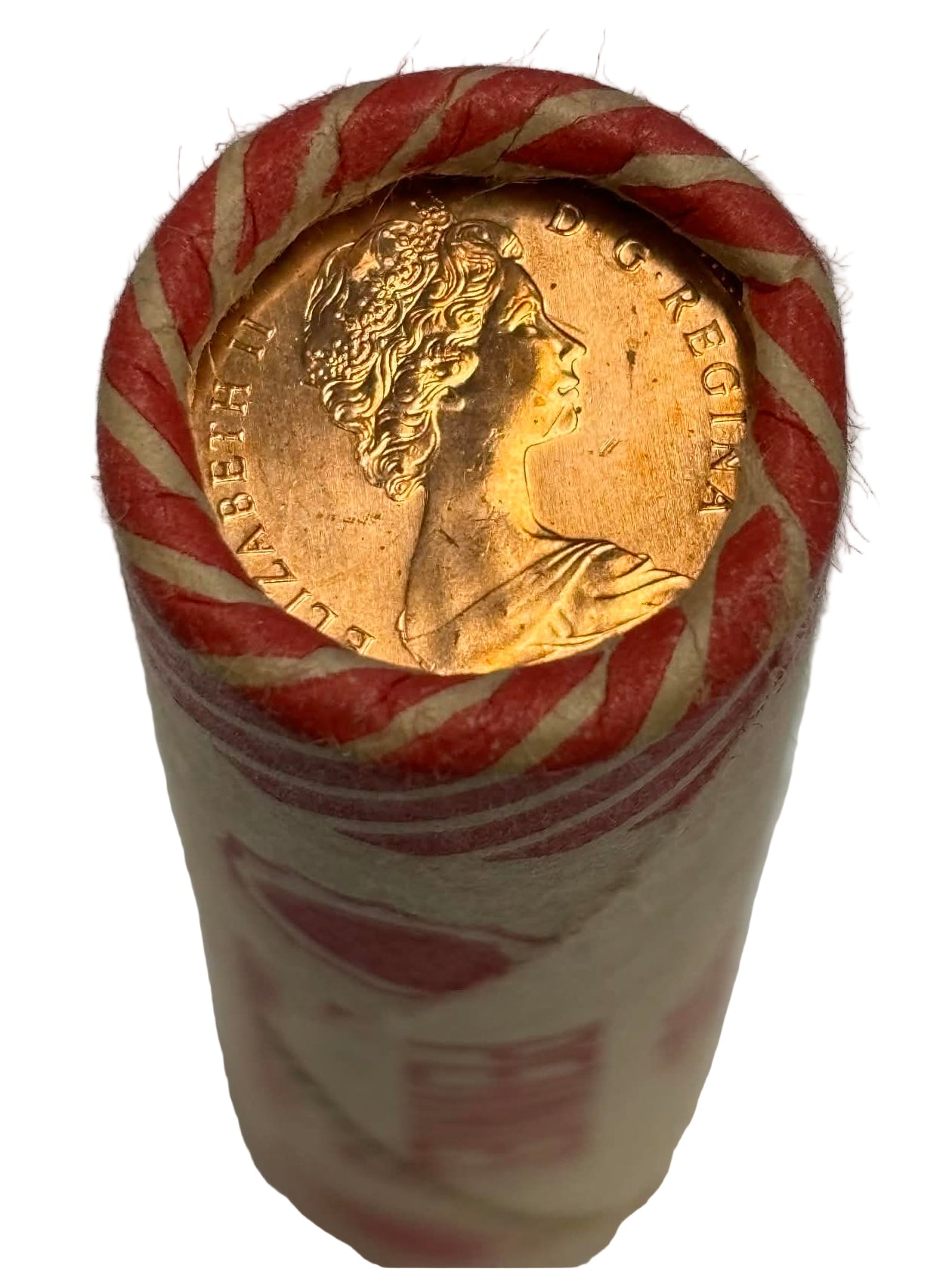19?? Canada 1-cent Original Roll of 50pcs Mystery rolls