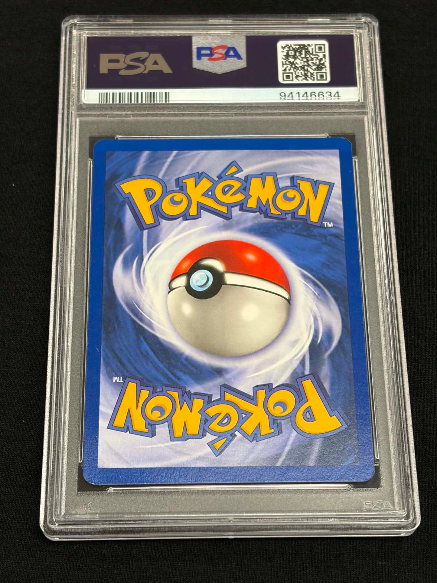 2000 Pokémon Game Boy Black Star Promo Meowth Holo #10 PSA 9 MINT — Back (PSA Slab)