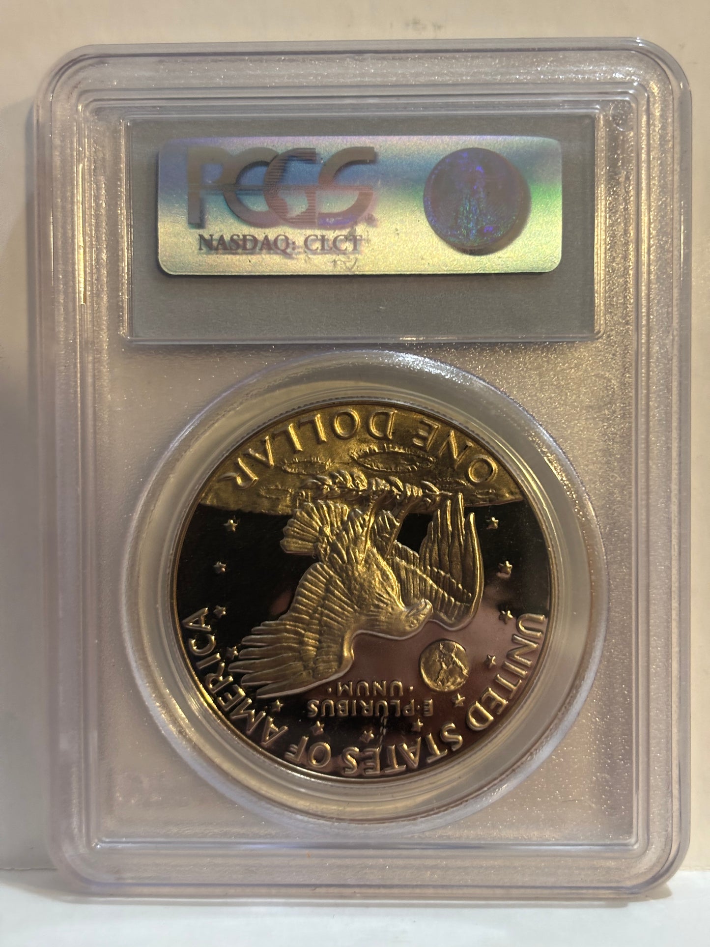 1974-S USA Proof Clad Dollar. PCGS graded PR69DCAM