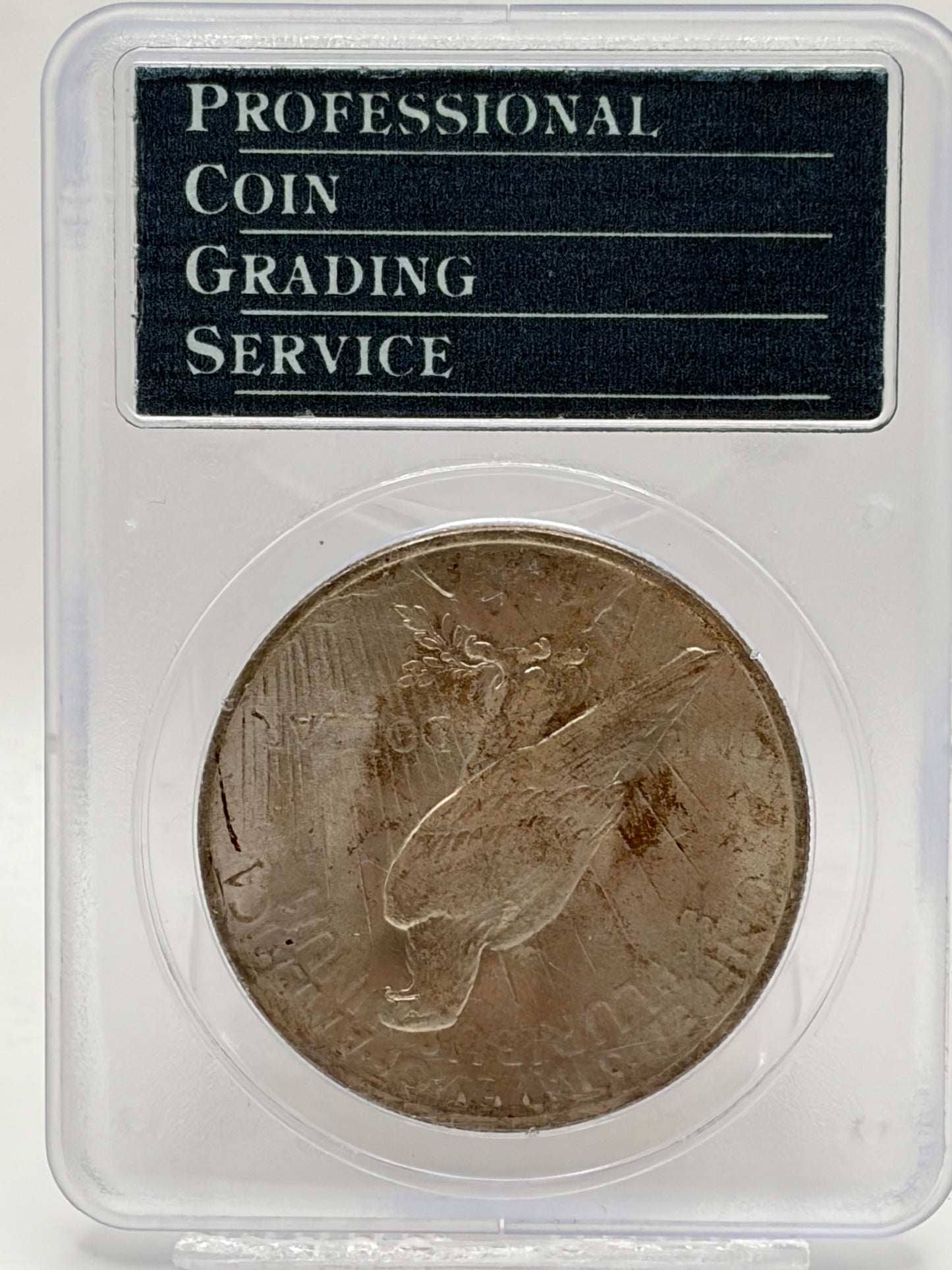 1923 Peace Silver Dollar PCGS MS64 | Brilliant Uncirculated | Philadelphia Mint. Old holder!