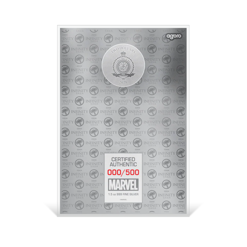 Marvel – The Infinity Saga Phase Three - Thor Ragnarok 1.5oz Silver Collectible Foil