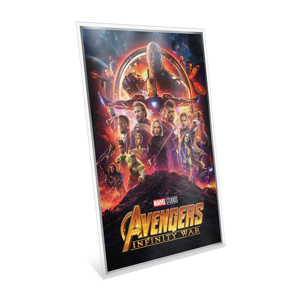 Marvel – The Infinity Saga Phase Three - Avengers: Infinity War 1.5 oz Silver Collectible Foil