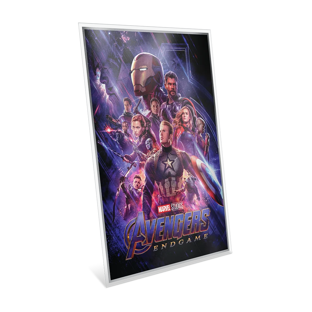 Marvel – The Infinity Saga Phase Three - Avengers: Endgame 1.5 oz Silver Collectible Foil