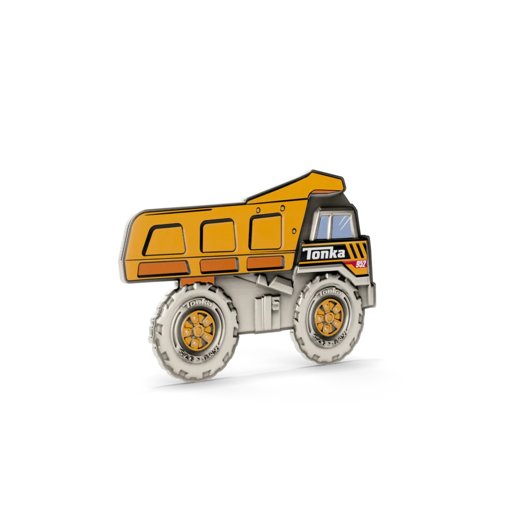 Tonka - Dump Truck 1 oz Silver Collectible Coin