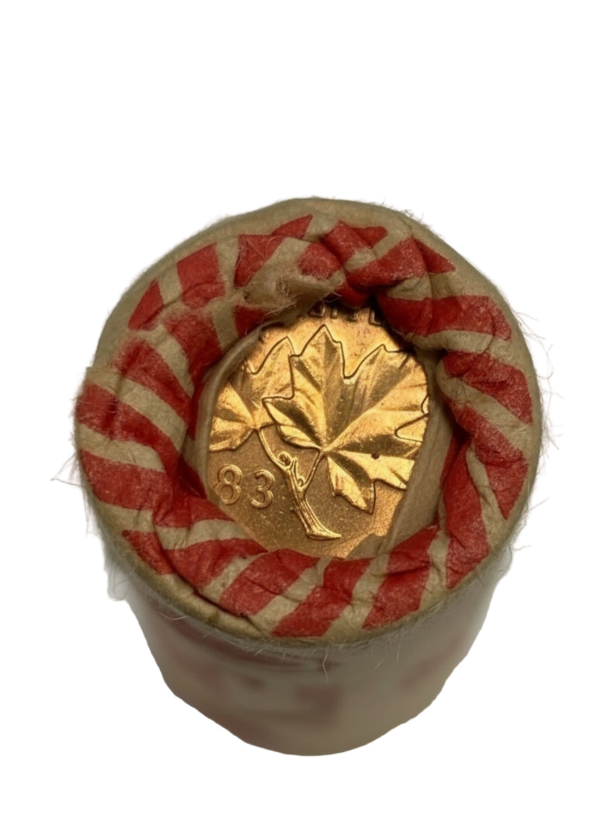 1983 Canada 1-cent Original Roll of 50pcs