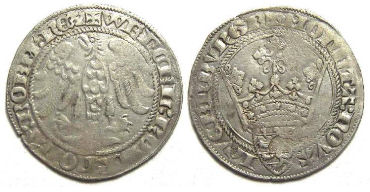 Luxembourg. Wenceslas II, AD 1383 to 1388. Silver Gros an Gene.