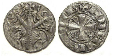 Spain, Castille & Leon. Fernando III, AD 1230 to 1252. Billon dinero.