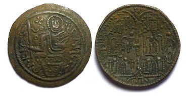 Hungary. Bela III , AD 1172 to 1196. Bronze Follis.