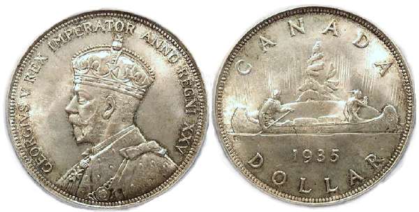 NICE GRADE UNC. 1970 Canada One Dollar Coin