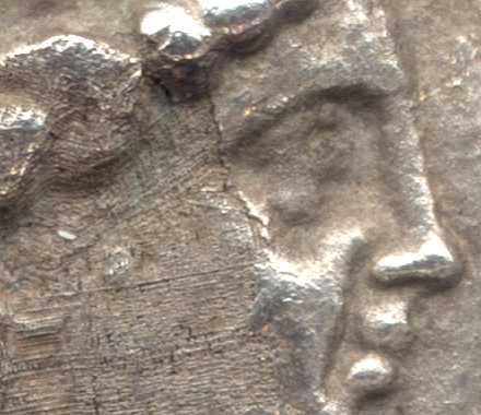 close up of face