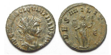 Quintillus, AD 270. AE antoninianus