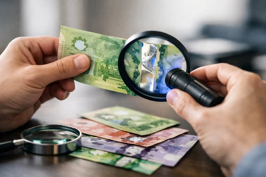 How to Tell if Canadian Paper Money Is Real