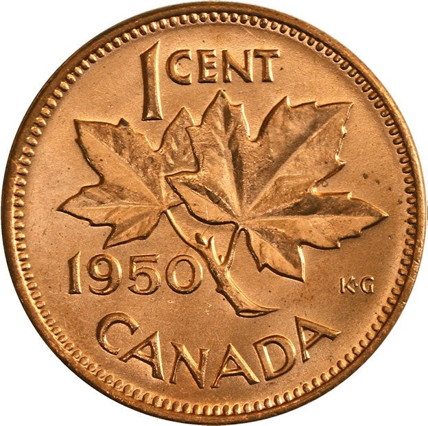 1 Cent 1950 - 1959