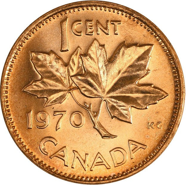 1 Cent 1970 - 1979