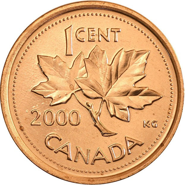 1 Cent 2000 - 2012