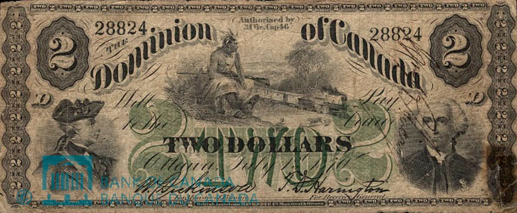 Dominion Two Dollar (1870-1923)