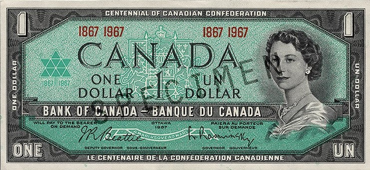 $1 Notes 1967