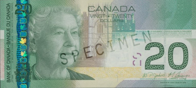 $20 Notes 2004 - Date