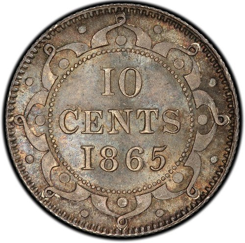 Newfoundland 10 cents 1865-1947