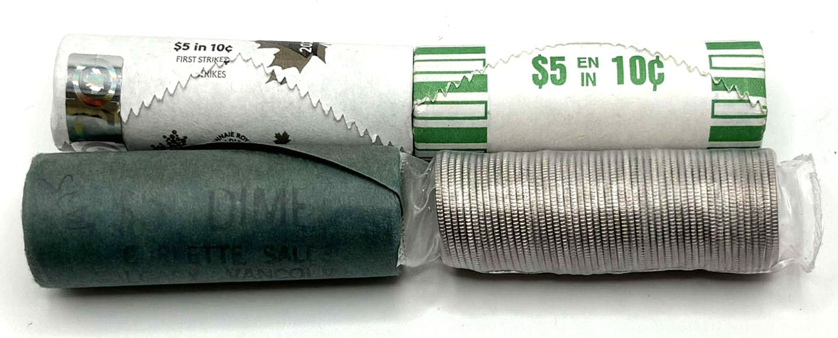 Canada 10-Cent Rolls