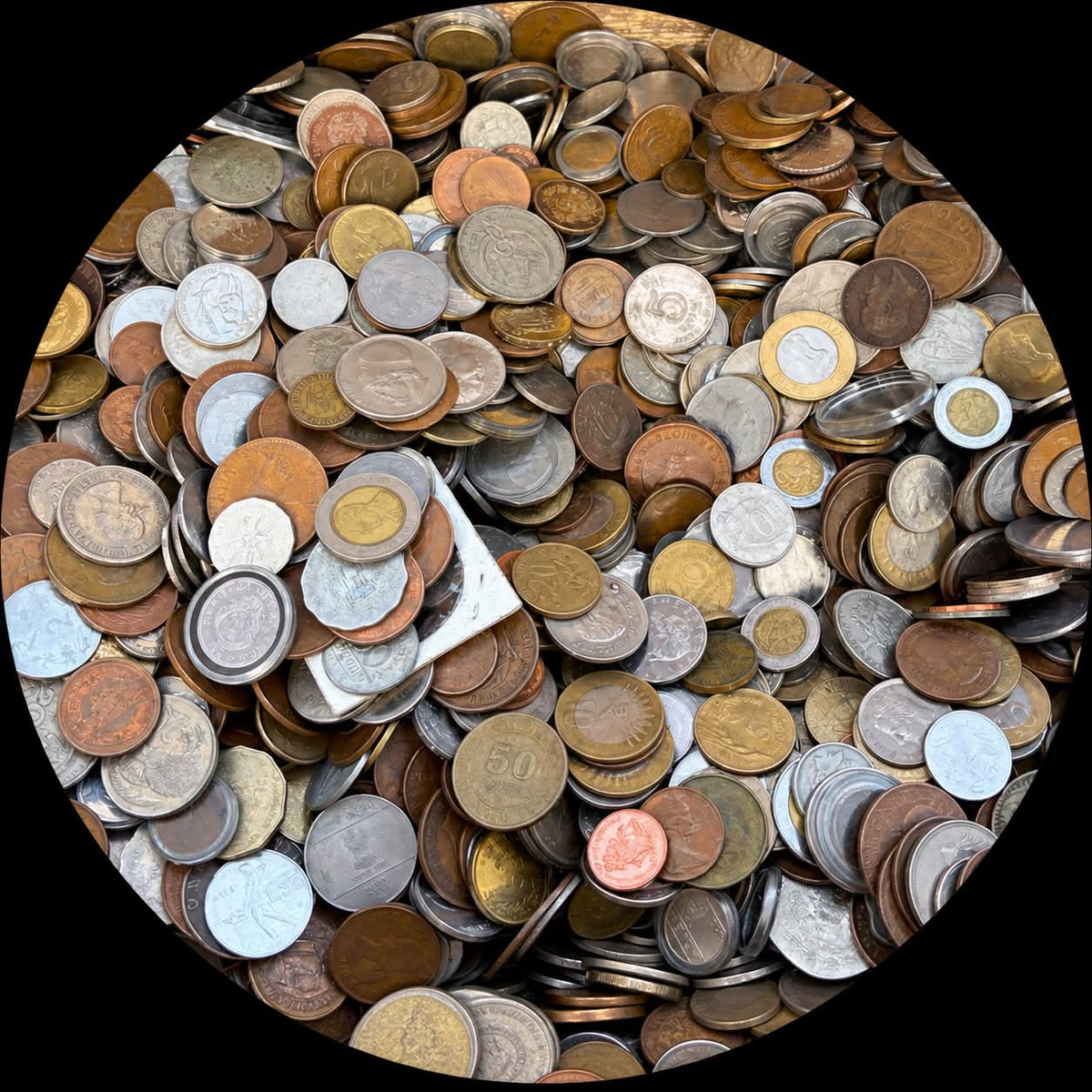 Random World Coins by the Pound