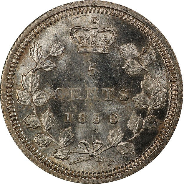 5 Cent 1858 - 1899 (Silver)