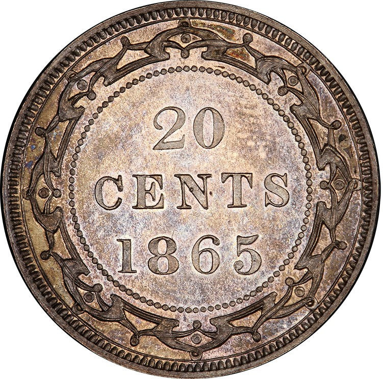 Newfoundland 20 Cents 1865-1912