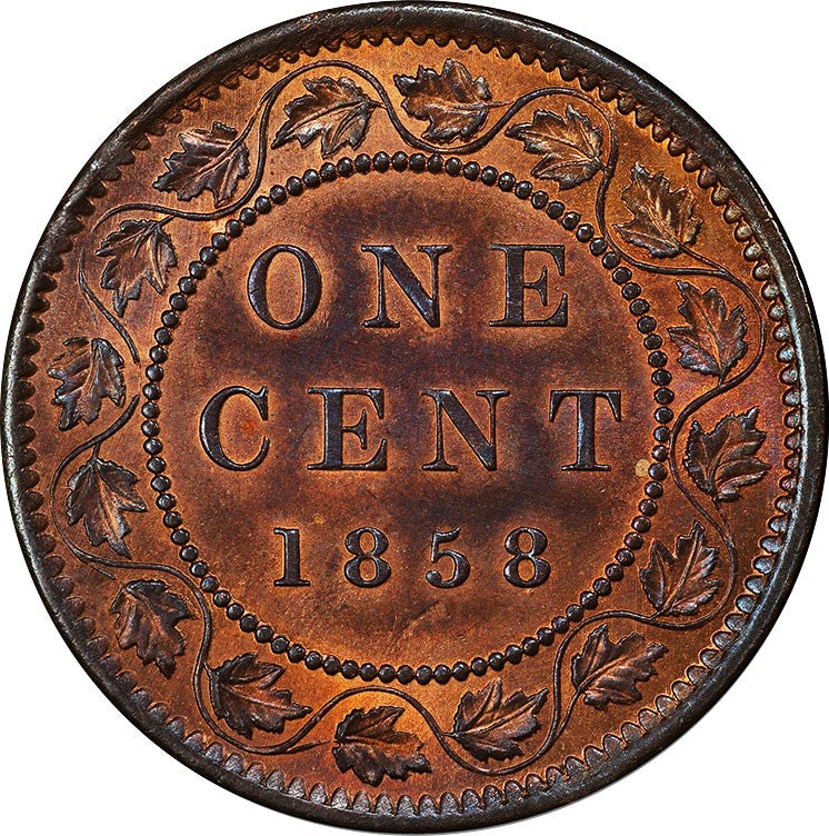 1 Cent 1858 - 1899