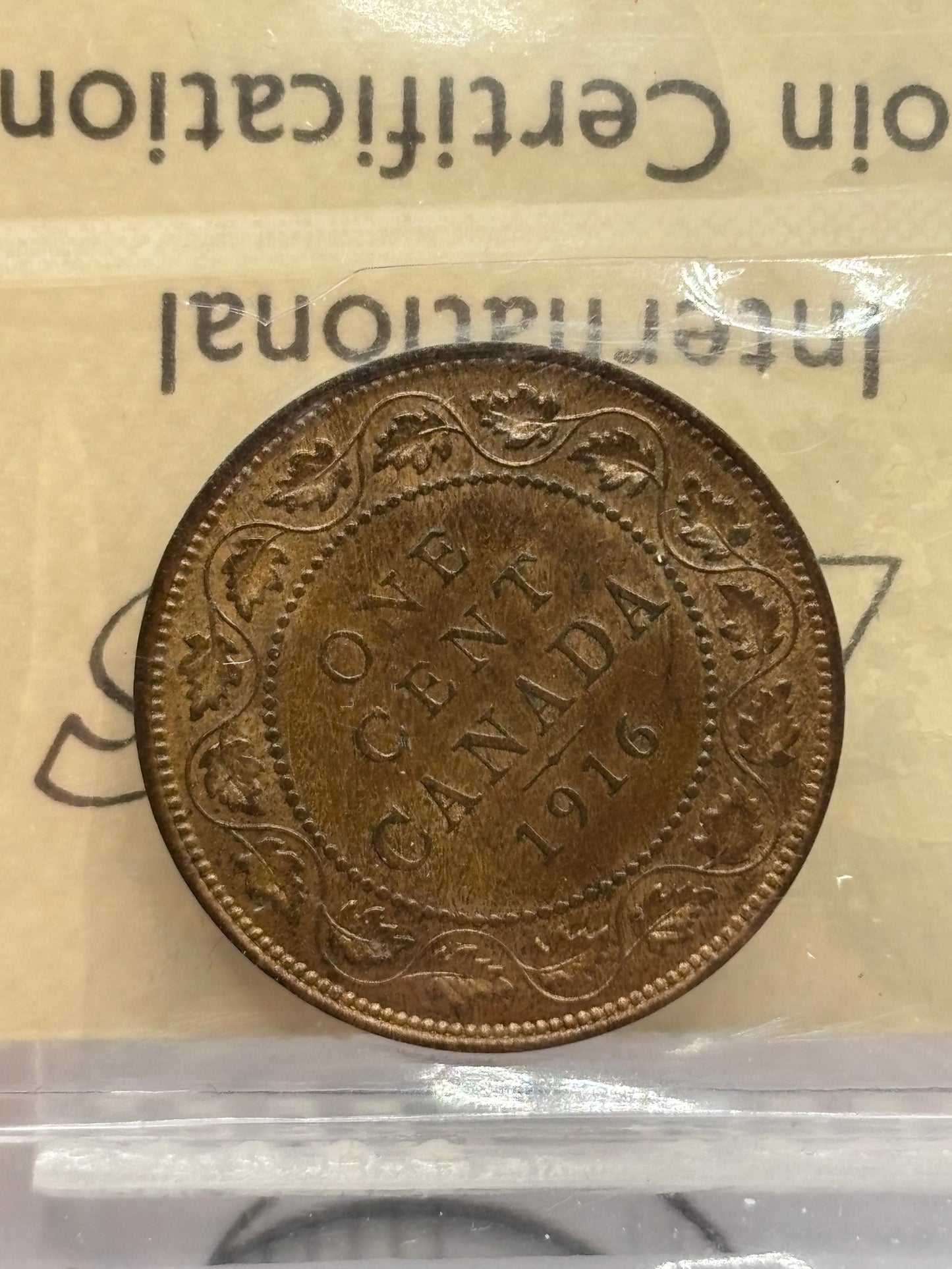 1962 Canada $0.01. ICCS graded MS-62 red and brown