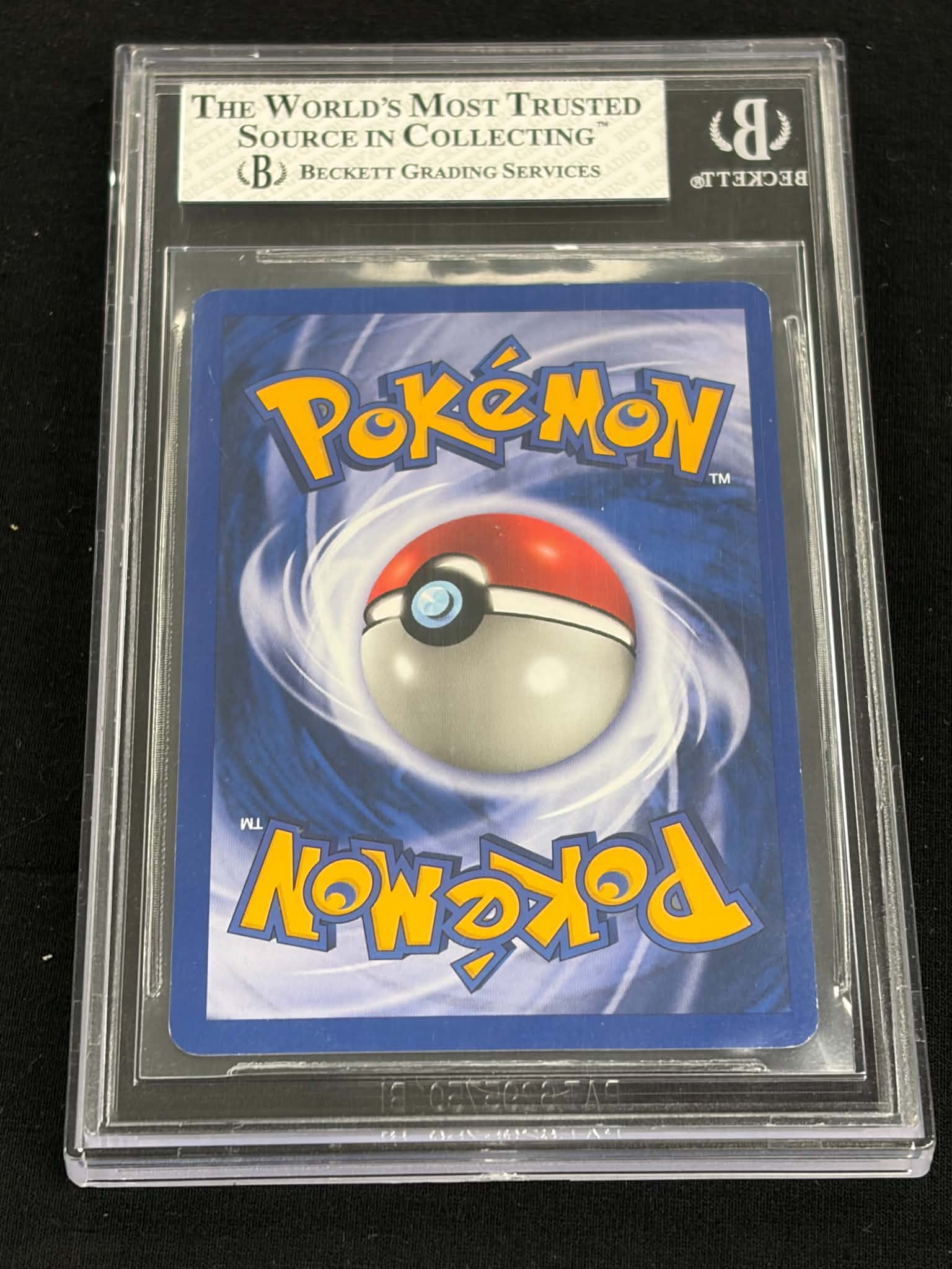 2000 Pokémon Neo Genesis Unlimited Lugia Holo #9/111 BGS 7.5 Near Mint+ — Back (BGS Slab)