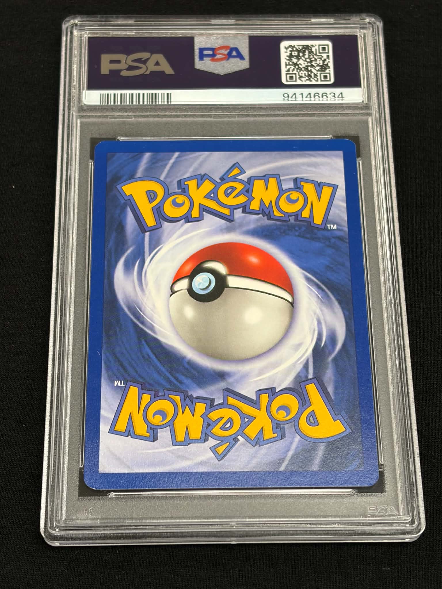 2000 Pokémon Game Boy Black Star Promo Meowth Holo #10 PSA 9 MINT — Back (PSA Slab)