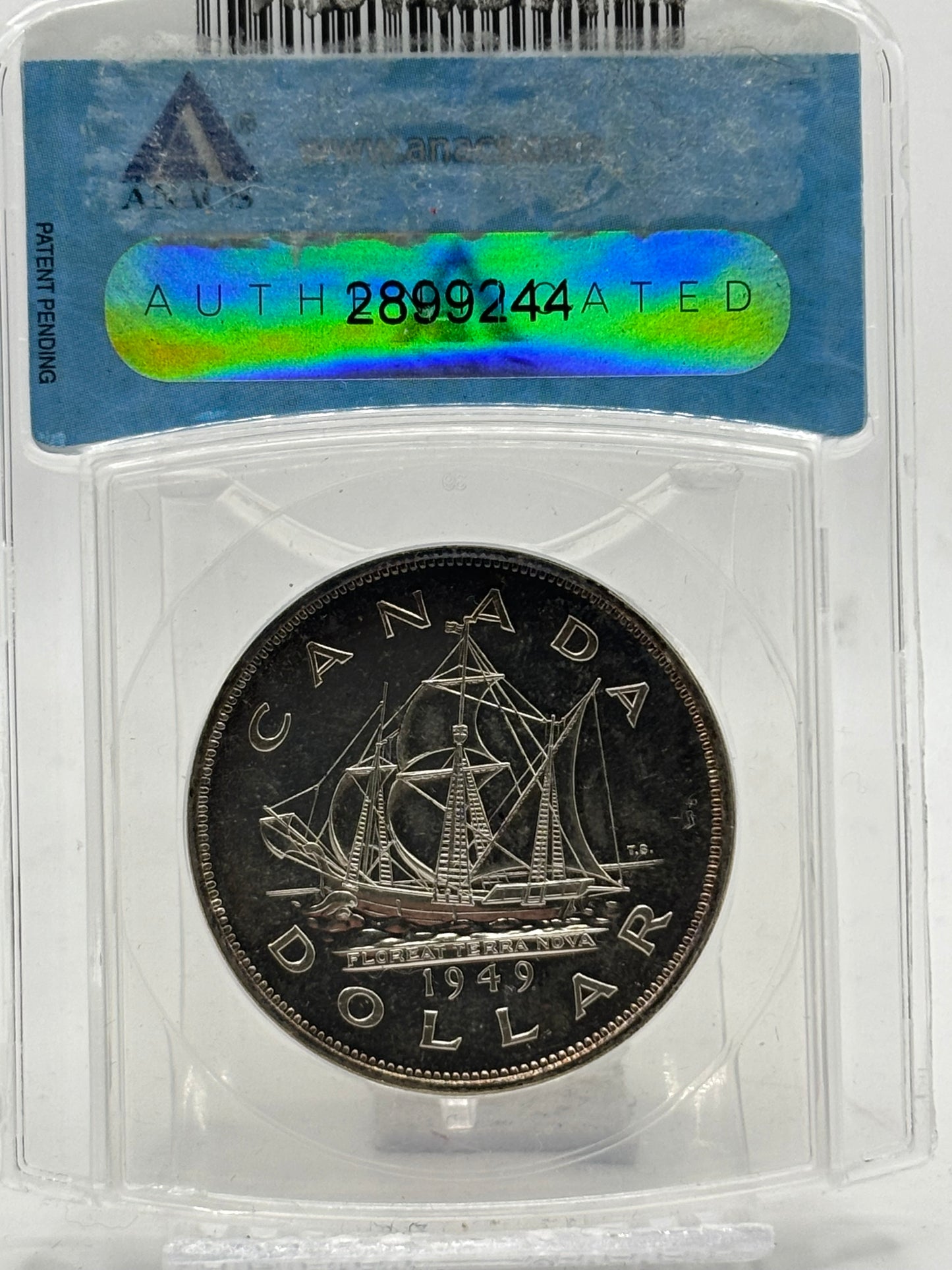 1949 Canada $1 ANACS graded MS-66