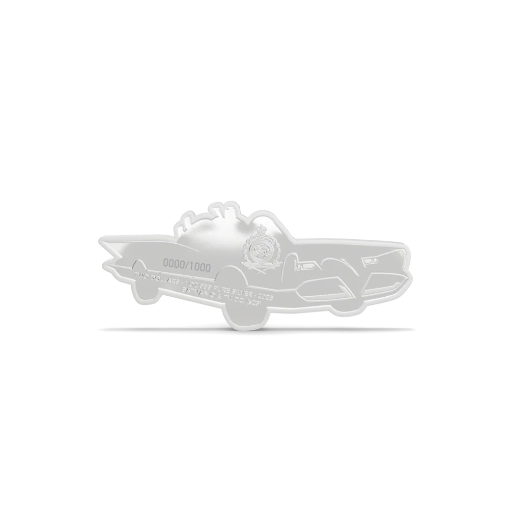 BATMAN™66 - Batmobile 1oz Silver Collectible Coin