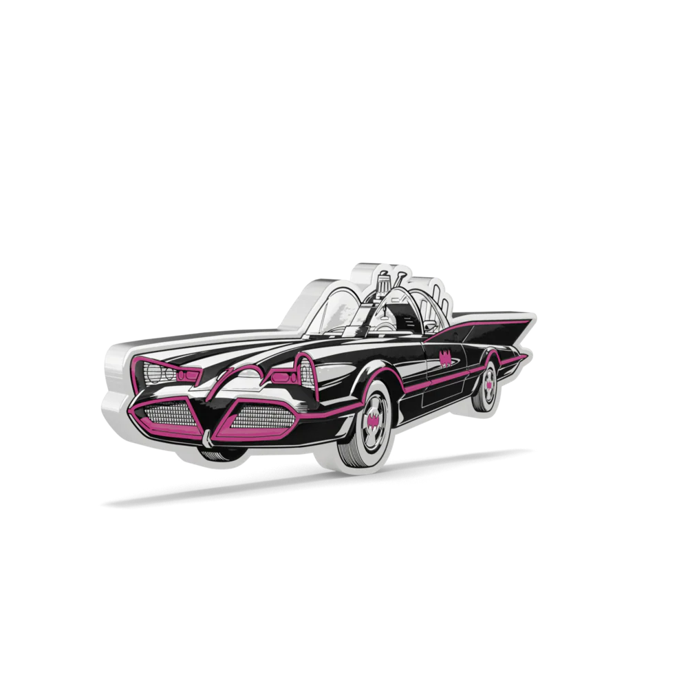 BATMAN™66 - Batmobile 1oz Silver Collectible Coin