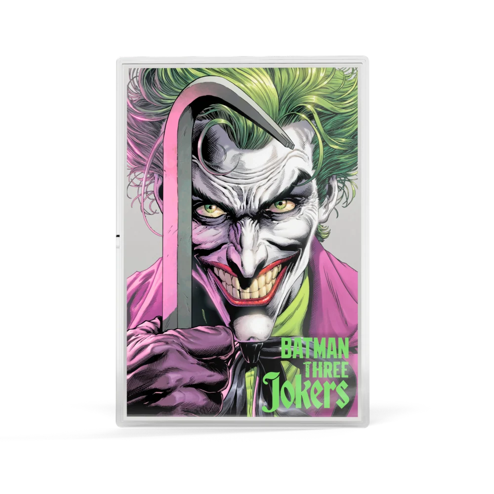 Batman Three Jokers #1 - The Clown 1 oz Silver Collectible Foil