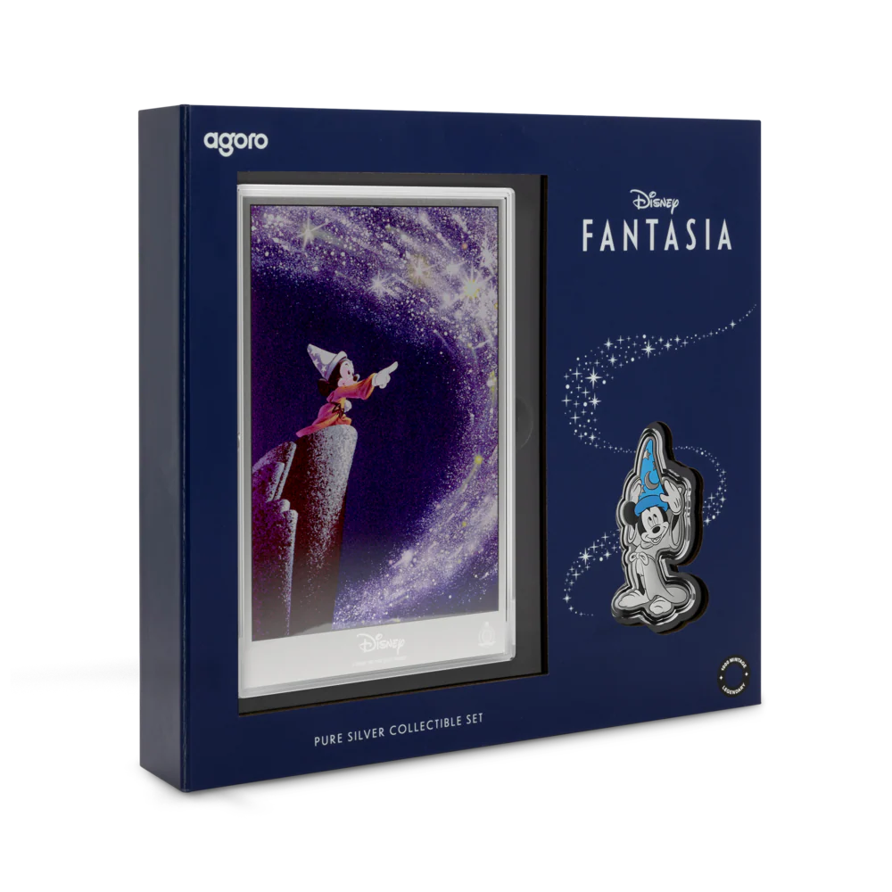 Disney Fantasia - Collectible Set 1oz Silver Coin + 5g Silver Foil Set