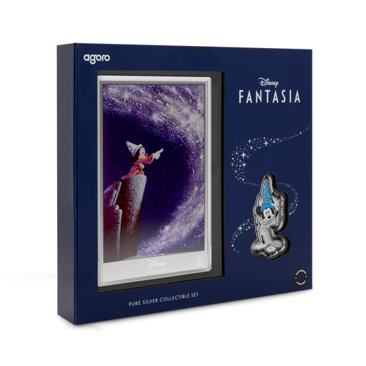 Disney Fantasia - Collectible Set 1oz Silver Coin + 5g Silver Foil Set