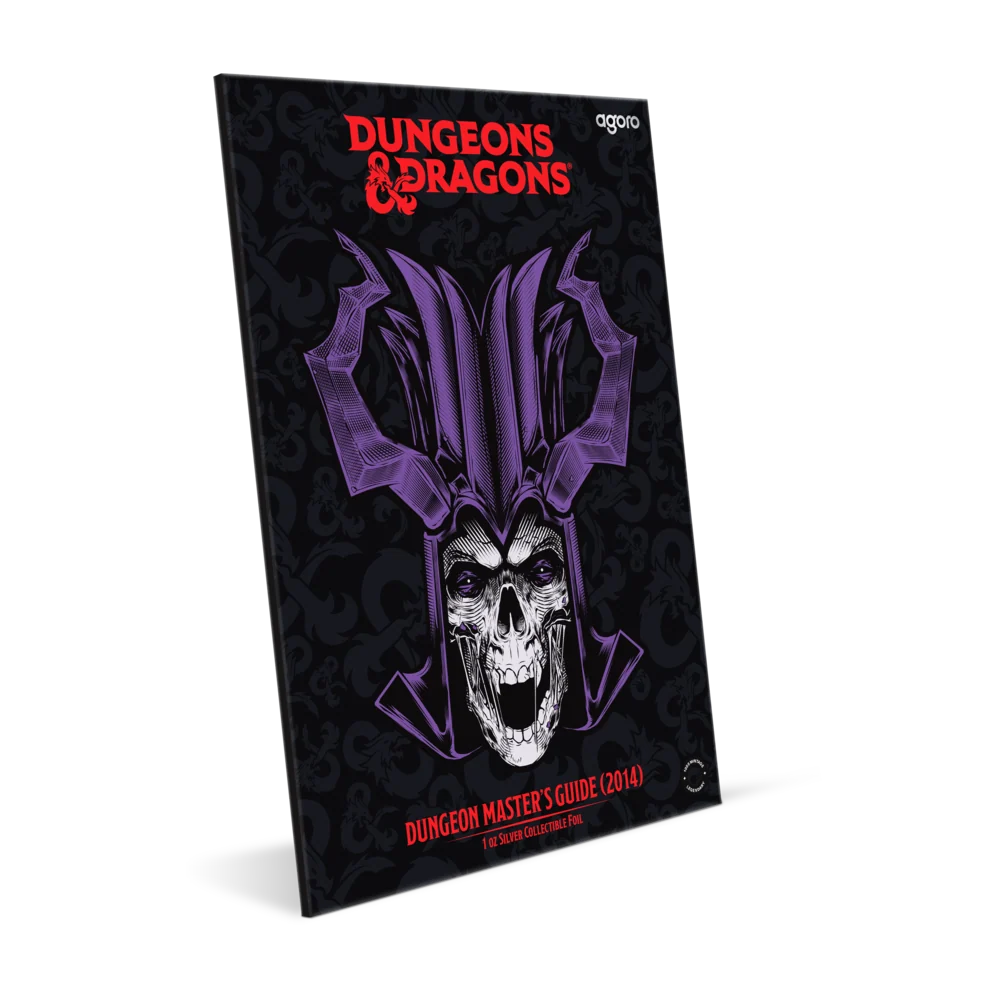 Dungeons & Dragons - Dungeon Master's Guide (2014) 1 oz Silver Collectible Foil