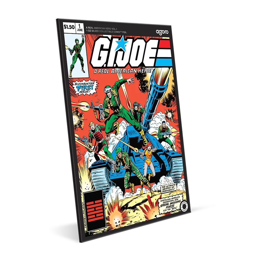 G.I. Joe – A Real American Hero Vol.1 1 oz Silver Collectible Foil