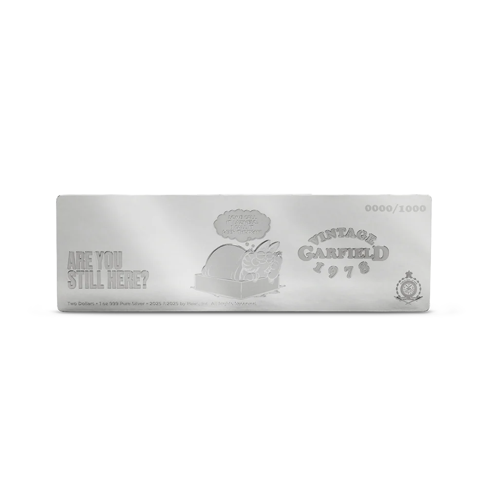 Nickelodeon - Garfield 'I Hate Mondays' 1oz Silver Collectible Coin