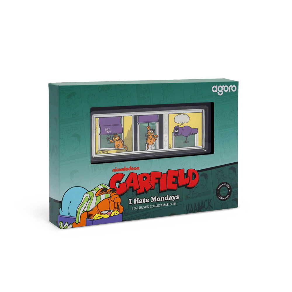 Nickelodeon - Garfield 'I Hate Mondays' 1oz Silver Collectible Coin