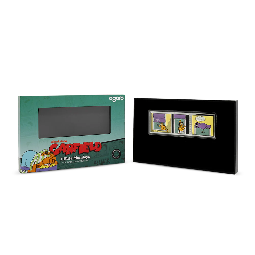 Nickelodeon - Garfield 'I Hate Mondays' 1oz Silver Collectible Coin