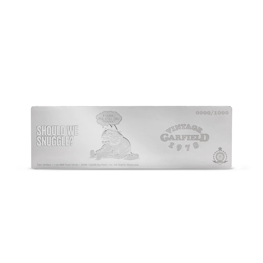 Nickelodeon - Garfield & Pooky 1 oz Silver Collectible Coin