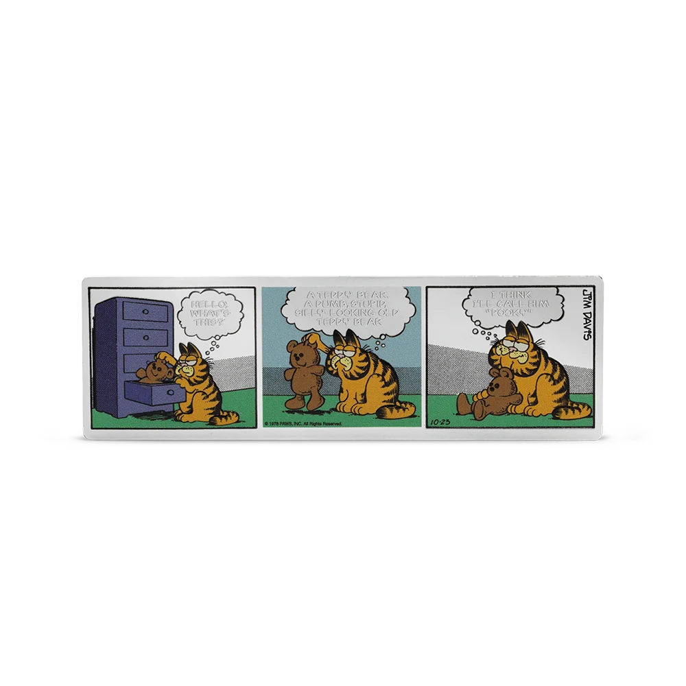 Nickelodeon - Garfield & Pooky 1 oz Silver Collectible Coin