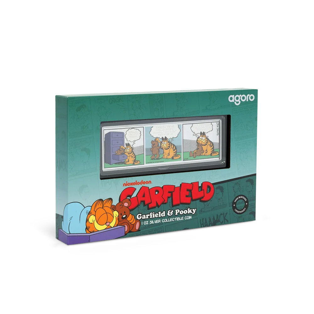 Nickelodeon - Garfield & Pooky 1 oz Silver Collectible Coin