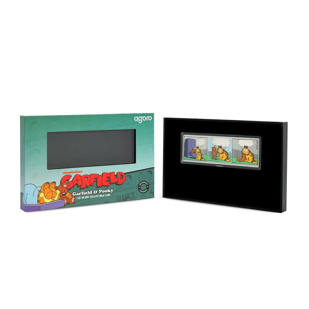 Nickelodeon - Garfield & Pooky 1 oz Silver Collectible Coin