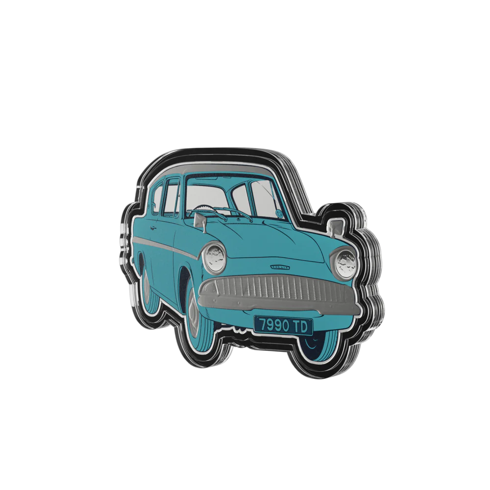 HARRY POTTER™ - Ford Anglia 1oz Silver Collectible Coin