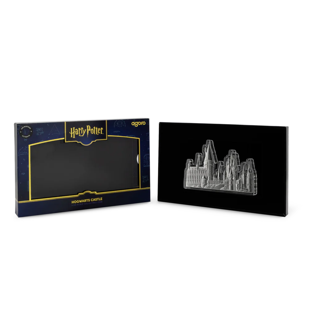 HARRY POTTER™ - Hogwarts Castle 3oz Silver Collectible Coin