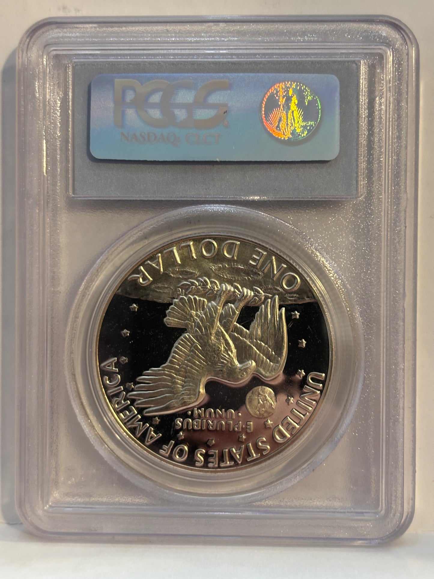 1973-S USA Proof Silver Dollar. PCGS graded PR69DCAM