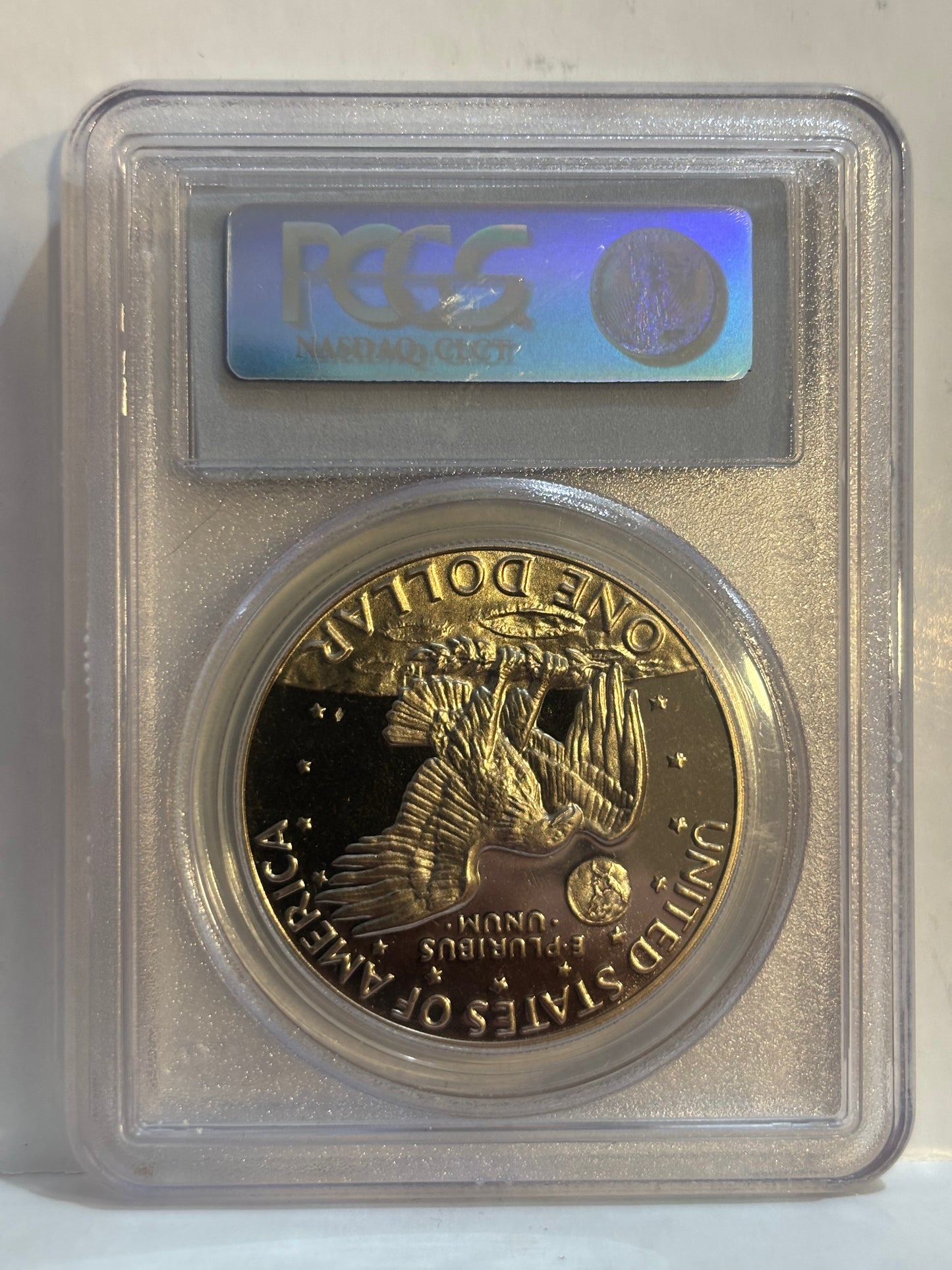 1973-S USA Proof Clad Dollar. PCGS graded PR69DCAM